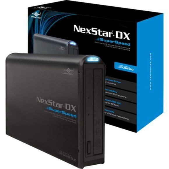Vantec NexStar DX NST-530S3-BK Drive Enclosure, USB 3.0 Host Interface External - Picture 2 of 3